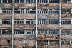Construção residencial abandonada fotos de stock Construção residencial abandonada fotos de stock