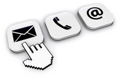 Contact Us Website Icons On Buttons Royalty Free Stock Photography Contact Us Website Icons On Buttons Royalty Free Stock Photography