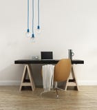 Contemporary elegant home office