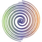 Contexto espiral del arco iris stock de ilustración Contexto espiral del arco iris stock de ilustración