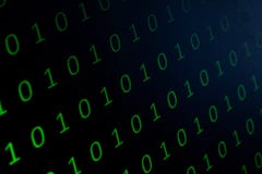 Continuo numerico, dati del abctract nel codice binario, abbattimento di tecnologia di elasticità immagini stock Continuo numerico, dati del abctract nel codice binario, abbattimento di tecnologia di elasticità immagini stock