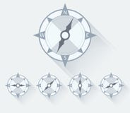 Contornee los iconos planos con la sombra larga, diversas direcciones Ilustración del vector libre illustration Contornee los iconos planos con la sombra larga, diversas direcciones Ilustración del vector libre illustration