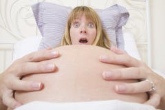 Contractions Photo libre de droits Contractions Photo libre de droits