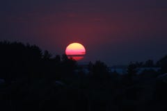 Contrast disk of the sun royalty free stock image Contrast disk of the sun royalty free stock image