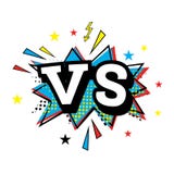 Contro le lettere o CONTRO il logo Testo comico nello schiocco Art Style illustrazione di stock Contro le lettere o CONTRO il logo Testo comico nello schiocco Art Style illustrazione di stock