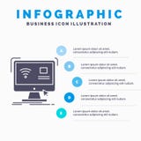 Control, computer, monitor, remote, smart Infographics Template for Website and Presentation. GLyph Gray icon with Blue stock illustration Control, computer, monitor, remote, smart Infographics Template for Website and Presentation. GLyph Gray icon with Blue stock illustration