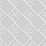 contrôle Diamond Cross Frame Dot Flower d'art du livre blanc 3D illustration de vecteur contrôle Diamond Cross Frame Dot Flower d'art du livre blanc 3D illustration de vecteur