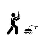 Contrôle, icône de robot Volet de programme d'enrichissement pour l'ic?ne d'?cole Ic?ne de la meilleure qualit? de conception gra illustration de vecteur Contrôle, icône de robot Volet de programme d'enrichissement pour l'ic?ne d'?cole Ic?ne de la meilleure qualit? de conception gra illustration de vecteur