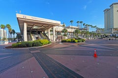 Convention Center w w centrum Tampa, Floryda fotografia royalty free Convention Center w w centrum Tampa, Floryda fotografia royalty free