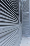 Converging lines on an office building grilled cladding royalty free stock photos Converging lines on an office building grilled cladding royalty free stock photos