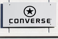 Converse Logo On A Wall Stock Photo Converse Logo On A Wall Stock Photo