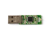 Converter for connecting the microcontroller to the computer royalty free stock photography Converter for connecting the microcontroller to the computer royalty free stock photography