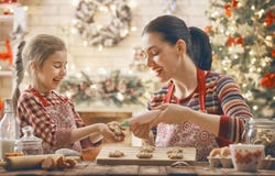 Cooking Christmas cookies stock photo Cooking Christmas cookies stock photo