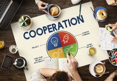 Cooperation Alliance Company het Concept van het Eenheidsgroepswerk stock foto's Cooperation Alliance Company het Concept van het Eenheidsgroepswerk stock foto's