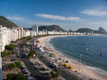 Copacabana Beach, Rio De Janeiro Royalty Free Stock Image Copacabana Beach, Rio De Janeiro Royalty Free Stock Image