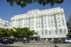 Copacabana Palace Hotel Rio de Janeiro royalty free stock photos Copacabana Palace Hotel Rio de Janeiro royalty free stock photos