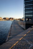 Copenhague, Danemark - 1er avril 2019 : Pont de Kalvobod qui est une structure moderne sur l'architecture constamment en évolutio photographie stock Copenhague, Danemark - 1er avril 2019 : Pont de Kalvobod qui est une structure moderne sur l'architecture constamment en évolutio photographie stock