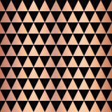 Copper foil triangle geometric seamless vector pattern. Rose gold shiny triangle shapes on black background. Elegant for web vector illustration Copper foil triangle geometric seamless vector pattern. Rose gold shiny triangle shapes on black background. Elegant for web vector illustration