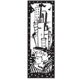 Coppie con la priorità bassa della città royalty illustrazione gratis Coppie con la priorità bassa della città royalty illustrazione gratis