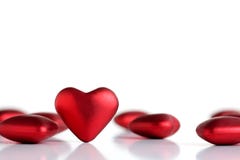 Corações do Valentim imagens de stock royalty free Corações do Valentim imagens de stock royalty free