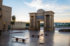 Cordoba bridge gate Royalty Free Stock Images Cordoba bridge gate Royalty Free Stock Images