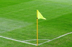 soccer field flags