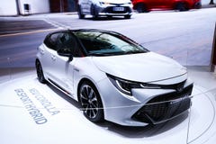 Corolla της TOYOTA στοκ φωτογραφίες Corolla της TOYOTA στοκ φωτογραφίες