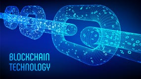 Corrente de bloco Moeda cripto Conceito de Blockchain corrente do wireframe 3D com código digital Molde editável de Cryptocurrenc Corrente de bloco Moeda cripto Conceito de Blockchain corrente do wireframe 3D com código digital Molde editável de Cryptocurrenc