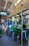 Corridoio di un bus interurbano fotografia stock libera da diritti Corridoio di un bus interurbano fotografia stock libera da diritti