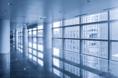 Corridor of modern office building stock photo Corridor of modern office building stock photo