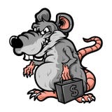 Corruptor крысы мультфильма иллюстрация штока Corruptor крысы мультфильма иллюстрация штока