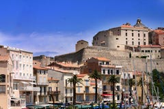 Corsican Houses And Buildings Royalty Free Stock Images