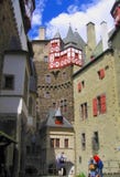 Cortile interno del castello di Eltz, Renania Palatinato, Germania fotografia stock libera da diritti Cortile interno del castello di Eltz, Renania Palatinato, Germania fotografia stock libera da diritti