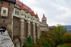 Corvin Castle, Romania royalty free stock photography Corvin Castle, Romania royalty free stock photography