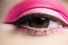 Cosmetics, eyeshadows. Macro fashion eye make-up stock images Cosmetics, eyeshadows. Macro fashion eye make-up stock images