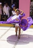 Costa Maya Mexico - Traditionele Dansende Vrouw royalty-vrije stock foto's Costa Maya Mexico - Traditionele Dansende Vrouw royalty-vrije stock foto's