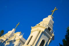 Costa Rica Church in Alajuela royalty free stock image Costa Rica Church in Alajuela royalty free stock image