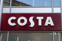 Costakaffeestube stockbilder Costakaffeestube stockbilder
