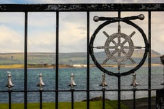 Landscape. Greencastle. Inishowen. county Donegal. Ireland Royalty Free Stock Photo Landscape. Greencastle. Inishowen. county Donegal. Ireland Royalty Free Stock Photo