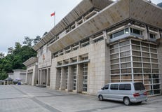 Costruzione del controllo del confine nel Vietnam immagini stock libere da diritti Costruzione del controllo del confine nel Vietnam immagini stock libere da diritti