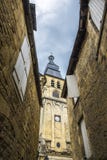 Costruzioni medievali in Sarlat-La-Caneda; La Dordogna; La Francia Immagini Stock Libere da Diritti Costruzioni medievali in Sarlat-La-Caneda; La Dordogna; La Francia Immagini Stock Libere da Diritti