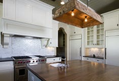 Cottage style home white kitchen