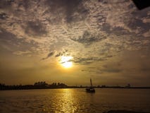 Coucher du soleil photo stock Coucher du soleil photo stock