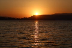 Coucher du soleil photo stock Coucher du soleil photo stock