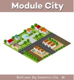 Country Village Of Townhouses Royalty Free Stock Image Country Village Of Townhouses Royalty Free Stock Image