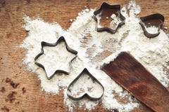 Coupeur de biscuit image stock Coupeur de biscuit image stock