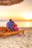 Couple in hug watching sunrise together royalty free stock photography Couple in hug watching sunrise together royalty free stock photography