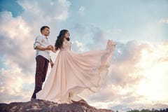 Couple in love hugs kiss happy life, man and woman, the sunset, royalty free stock photo Couple in love hugs kiss happy life, man and woman, the sunset, royalty free stock photo
