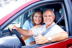 Couples dans le véhicule