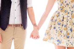 Couples lesbiens se tenant ensemble et tenant des mains image stock Couples lesbiens se tenant ensemble et tenant des mains image stock